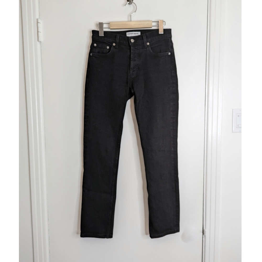 American Apparel black straight leg The Classic Jean